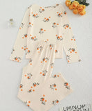 Pyjama femme imprimé fleurs – Ensemble léger et confortable