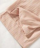 Pyjama femme rose élégant – Ensemble confortable et doux pour la maison