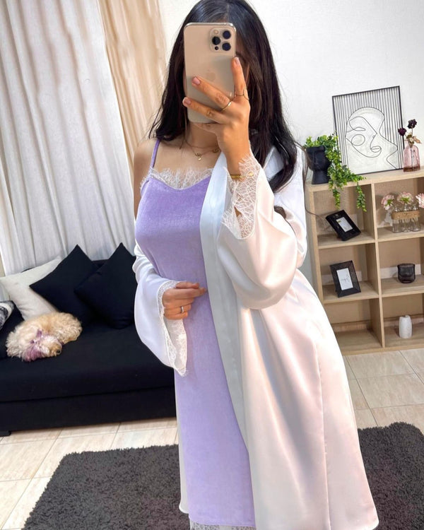 Ensemble Lila 2 pièce couleur violet